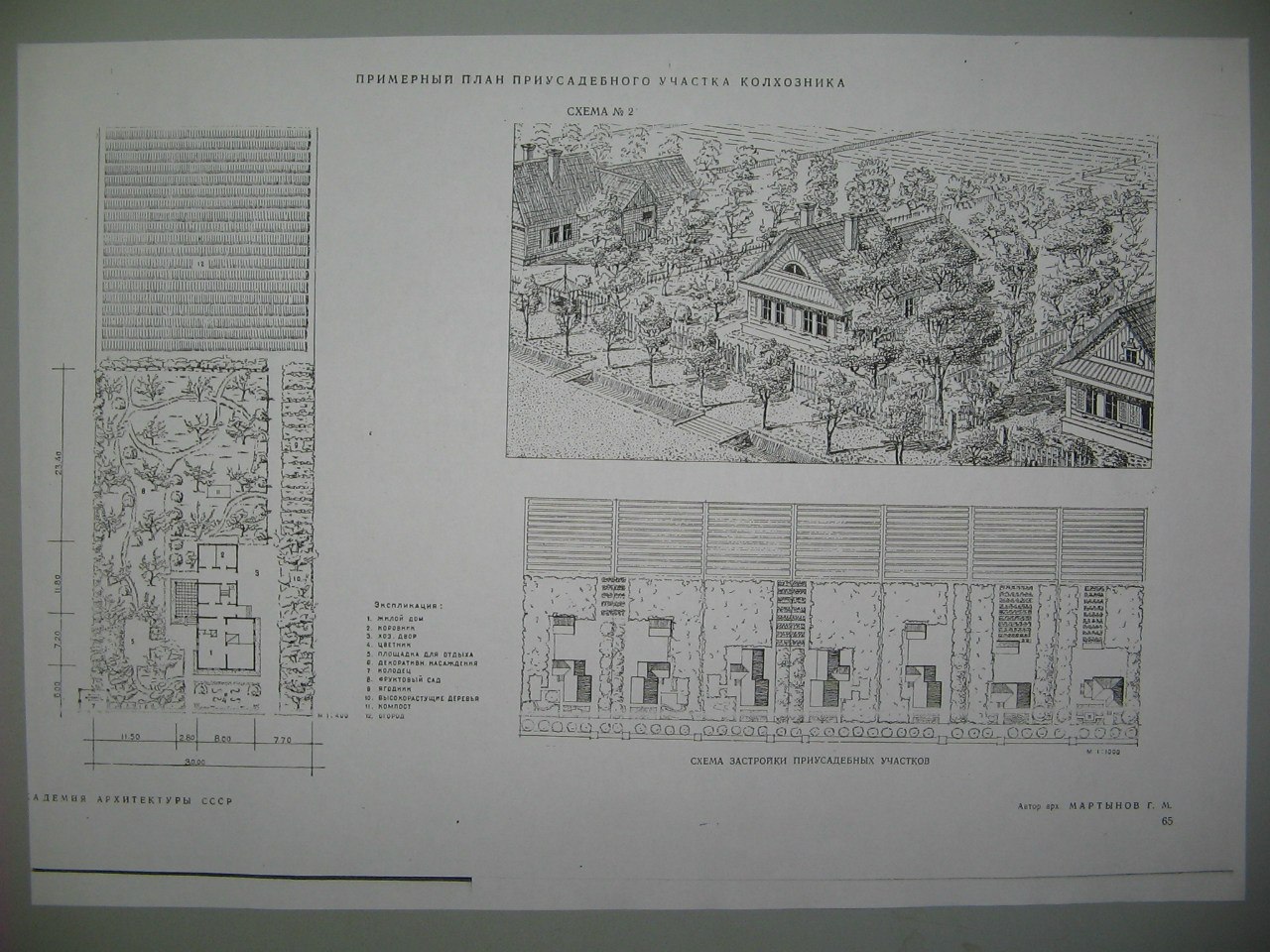 Проект сельского и колхозного строительства 1950 года