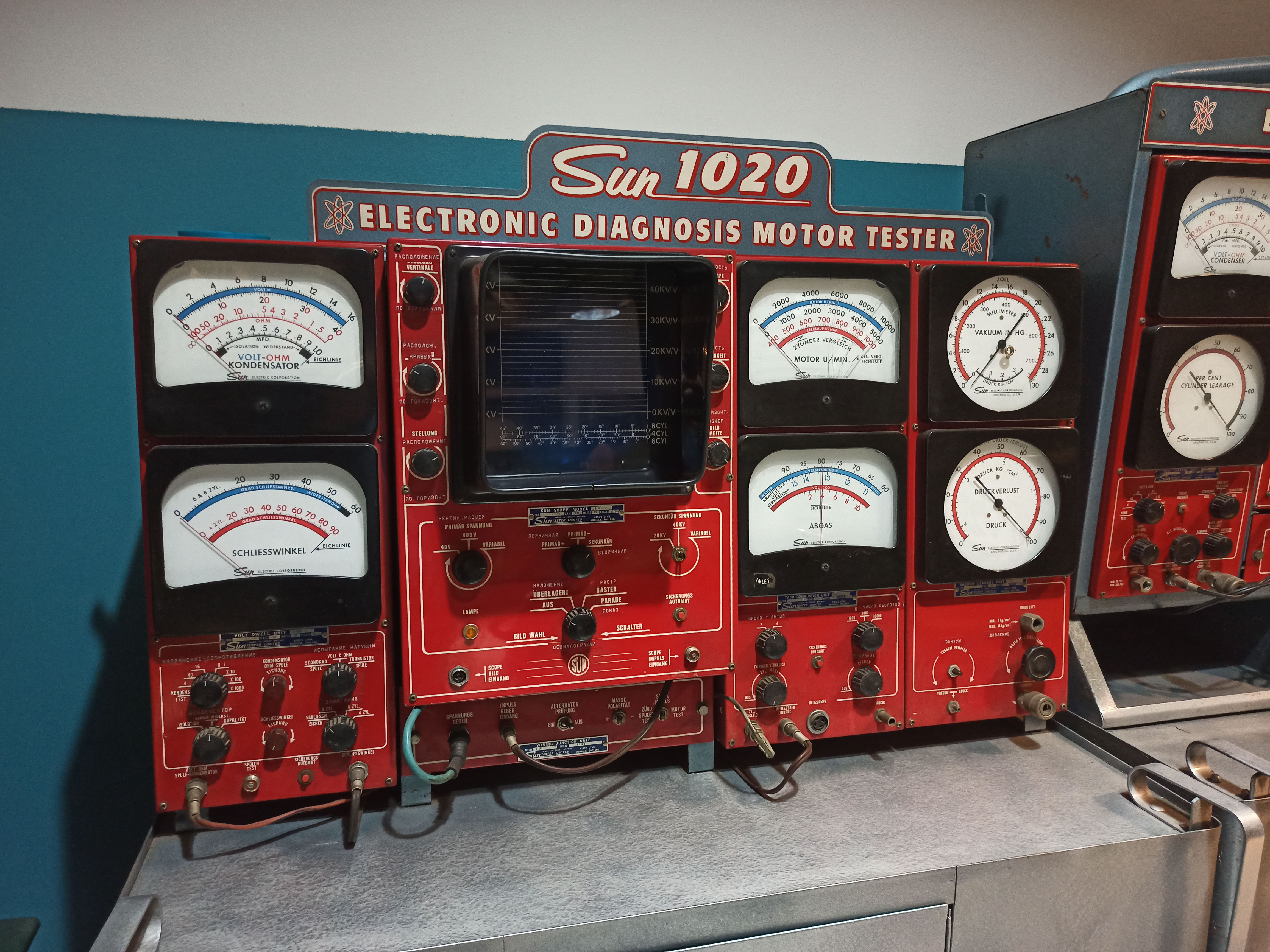 02.05.2024. Тестер электрики двигателей Sun 1020